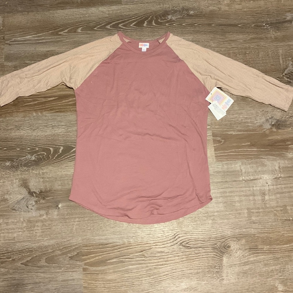 Lularoe Women’s Large Pink striped top